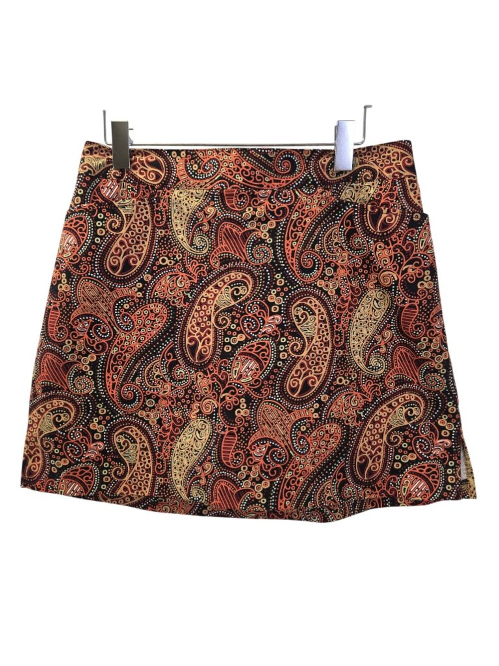 Lady Hagen Paisley Print Golf Skorts Size 8